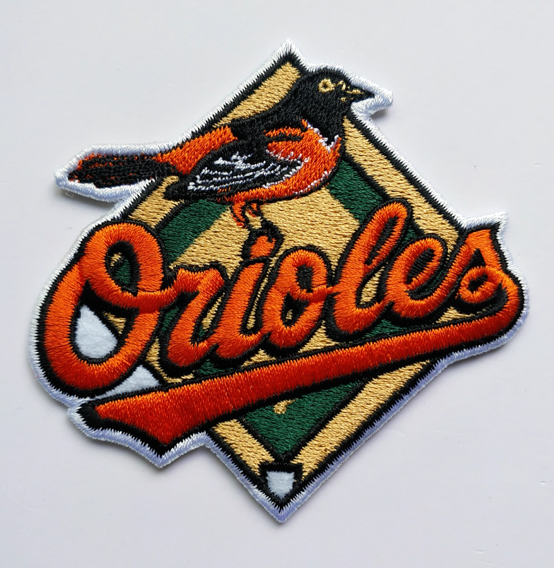 Baltimore Orioles Logo Iron on Patch 7.6CMx8CM